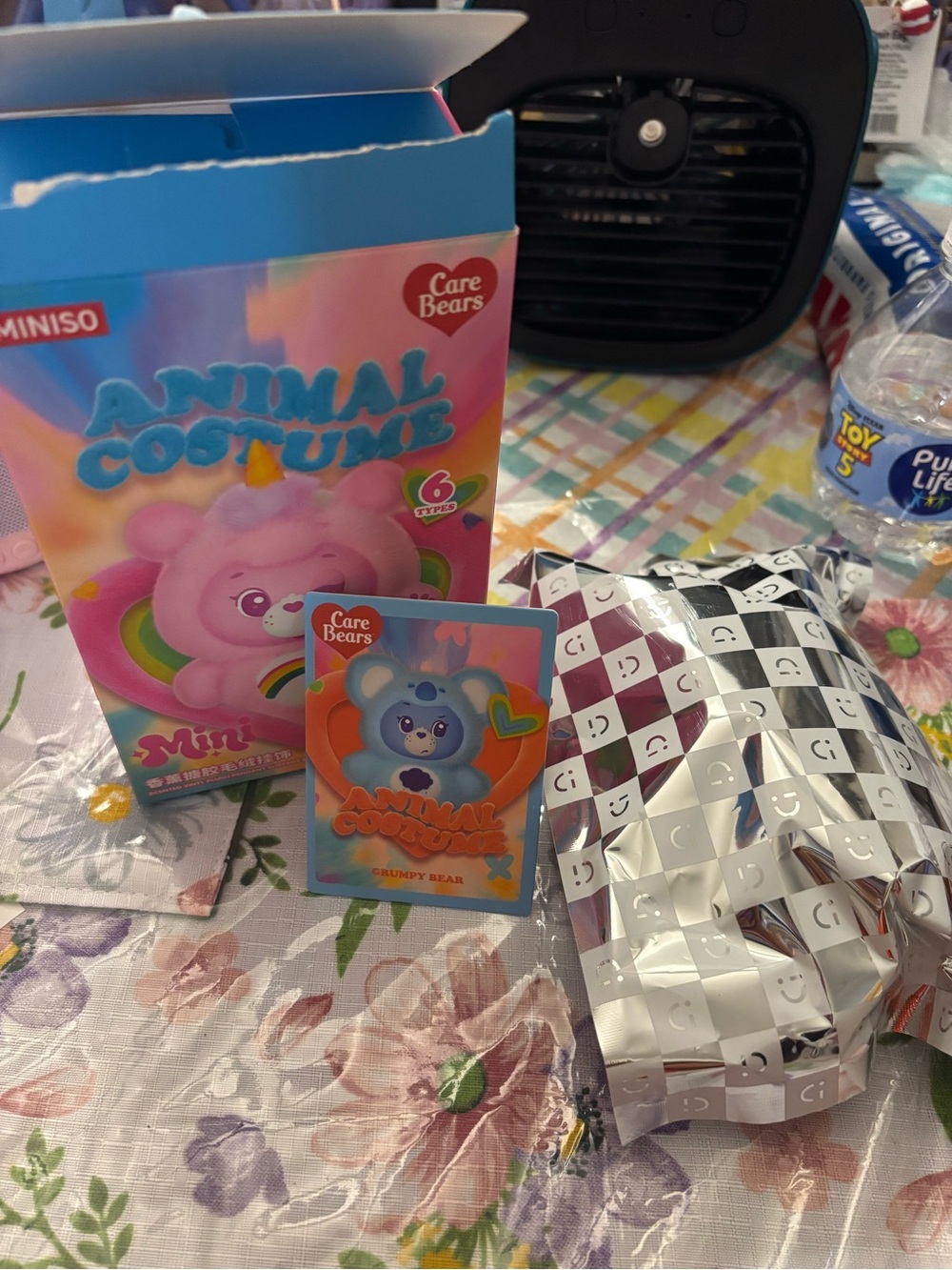 Care Bears Mini Animal Costume Blind Box - Pastel Pink & Blue Artwork